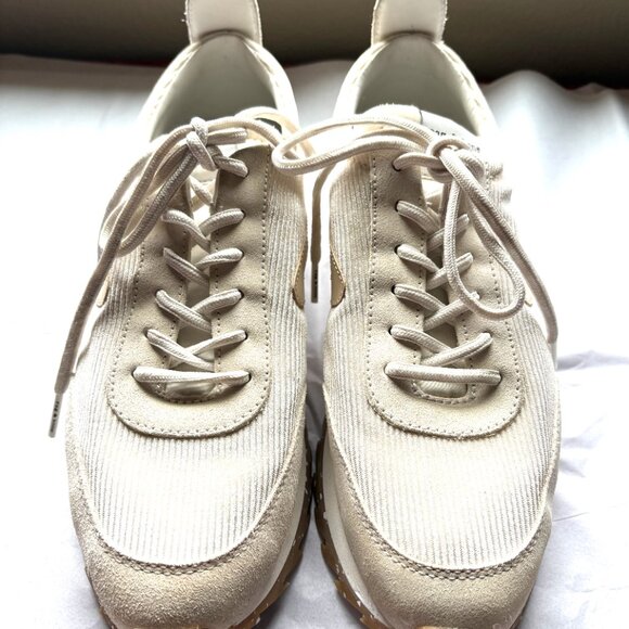 NEW RAG & BONE RETRO RUNNER OFFWHITE SNEAKERS SIZE: EU 41 US 11 - Picture 1 of 10